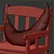 Stylish SUNDVIK Rocking Chair 3D model small image 4