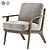 Modern Chair08 - Stylish Mid Century Design! 3D model small image 1