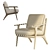 Modern Chair08 - Stylish Mid Century Design! 3D model small image 5