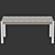 Contemporary Betty Bench for Artilleriet 3D model small image 3