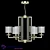 Modern Nicolas SP-PL6 Pendant Light 3D model small image 1