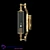 Elegant Tomas AP1 Chrome-Gold Candle Holder 3D model small image 1