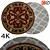 Luxury Circular Rug #2 3D model small image 1