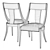 Century Dain Side Chair: Stylish and Compact 3D model small image 6