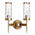 Dantone Sham Double Wall Sconce 3D model small image 1