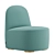 Polar Lounge Chair S: Comfort Redefined 3D model small image 4