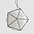 Semai: Modern 38cm Pendant Light 3D model small image 2