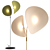 Elegant Manta Floor Lamp 3D model small image 2