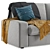 Cozy Comfort: Ikea Kivik Sofa 3D model small image 3