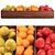 Fresh Fruit Set: A Juicy Delight 3D model small image 2