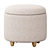 Boucle Louise Ottoman: Stylish Storage Solution 3D model small image 1