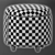 Boucle Louise Ottoman: Stylish Storage Solution 3D model small image 4