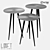 Modern Metal Coffee Table - LoftDesigne 6029 3D model small image 1