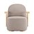 Polar S Lounge Chair with Arms: Sophisticated Comfort 3D model small image 2