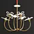 Elegant Floral Chandelier Series 3D model small image 3