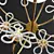 Elegant Floral Chandelier Series 3D model small image 4