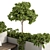 Elevated Oasis: Roof Garden Set 3D model small image 5