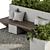 Elevated Oasis: Roof Garden Set 3D model small image 6