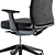 ErgoFlex Office Chair Set 3D model small image 6