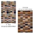 Versatile Set of 6 Rugs 3D model small image 2