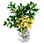 Vibrant Forsythia Bouquet: Beautiful, Lifelike Floral Decor 3D model small image 2