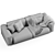 Modern Croatian Sofa 3D model small image 6