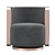 Fendi Kelly Elegant Bracelet Armchair 3D model small image 3