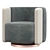 Fendi Kelly Elegant Bracelet Armchair 3D model small image 6