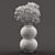 Cotton Bliss Bouquet 3D model small image 3