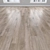 Oak Parquet Flooring: Herringbone, Linear, Chevron 3D model small image 2