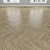 Oak Parquet: Herringbone, Linear & Chevron 3D model small image 4