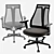 Yoriko Midback Office Chair 3D model small image 2