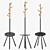 Sleek Kangleon Coat Rack 3D model small image 2