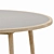 Nina Rustic Round Table 3D model small image 2