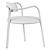 Elegant Veneto Chair: De Castelli 3D model small image 3