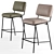 Sleek Sixty Barchair: CB2139 3D model small image 3