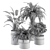 Green Oasis: Indoor Plant Set in Pot 3D model small image 5