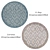 Round Rugs Set 190 - Versatile and Stunning 3D model small image 2