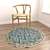 Round Rugs Set 190 - Versatile and Stunning 3D model small image 4