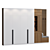 Modern Hallway Set: Sleek 16 3D model small image 1