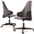 Ergonomic VELA Office Chair 3D model small image 2