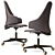 Ergonomic VELA Office Chair 3D model small image 3