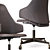 Ergonomic VELA Office Chair 3D model small image 6