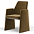 Sleek and Stylish Anthony Chair 3D model small image 4