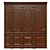 Wooden Panel Set 400-700: Textured UVW, Dif, Ref, Glos, Normal 3D model small image 1