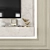 Modern TV Wall Unit with 55" TV 3D model small image 2