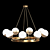 Elegant Crystal Chandelier (Vol. 06) 3D model small image 2