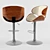 Modern Comfort: LMZ-4905 Bar Stool 3D model small image 2