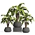 Stylish Indoor Plant Stand 3D model small image 1