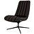 Stylish Healey Lounge Chair 3D model small image 2